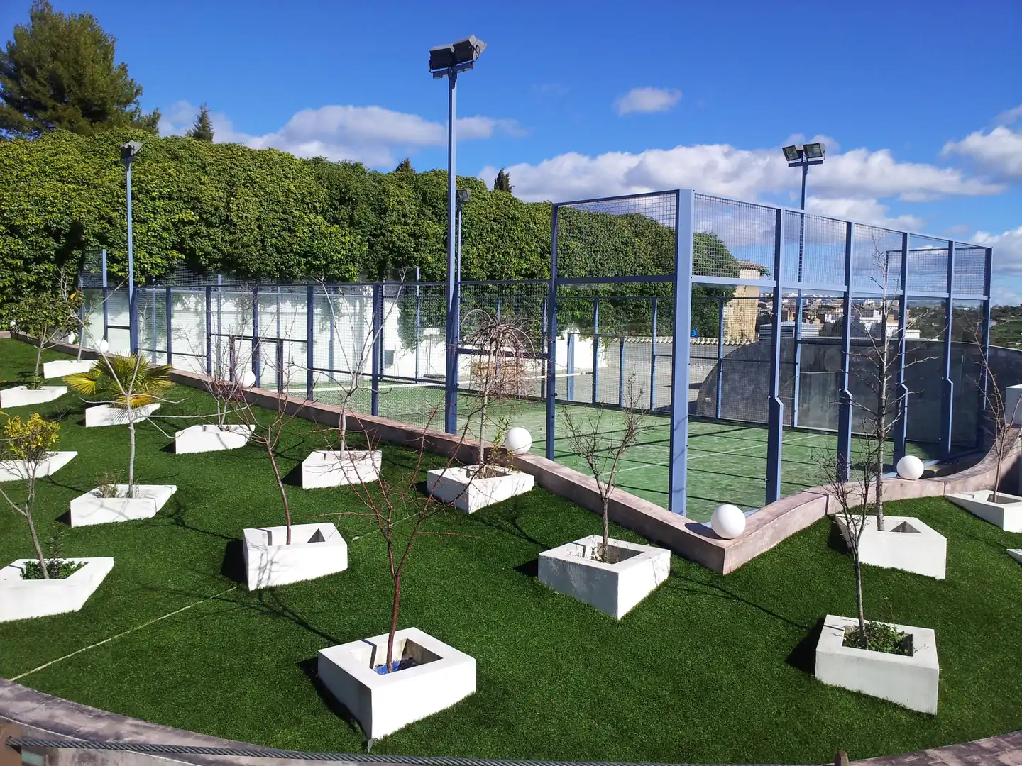 Jardí de Dúplex de lloguer en Úbeda, Jaén