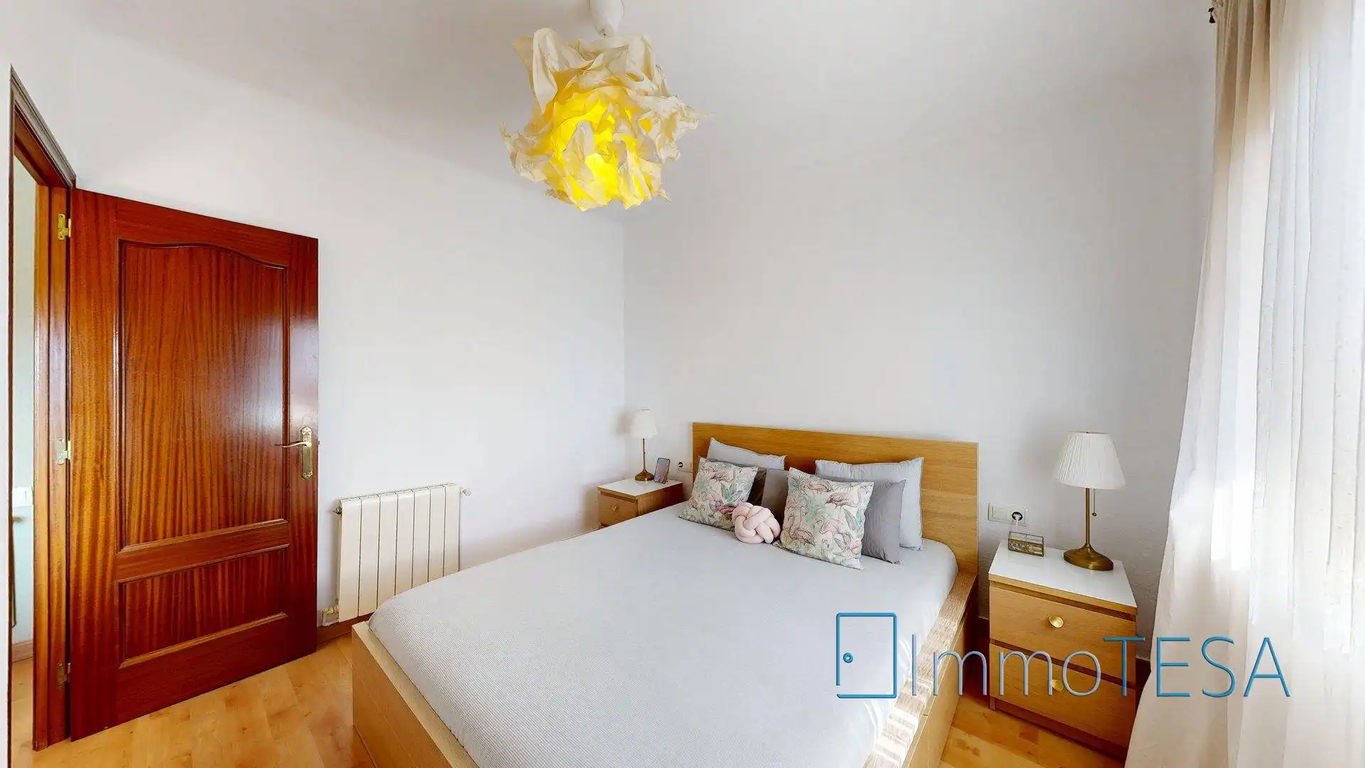 Bedroom of Flat for sale in Sabadell  with Air Conditioner, Heating and Parquet flooring
