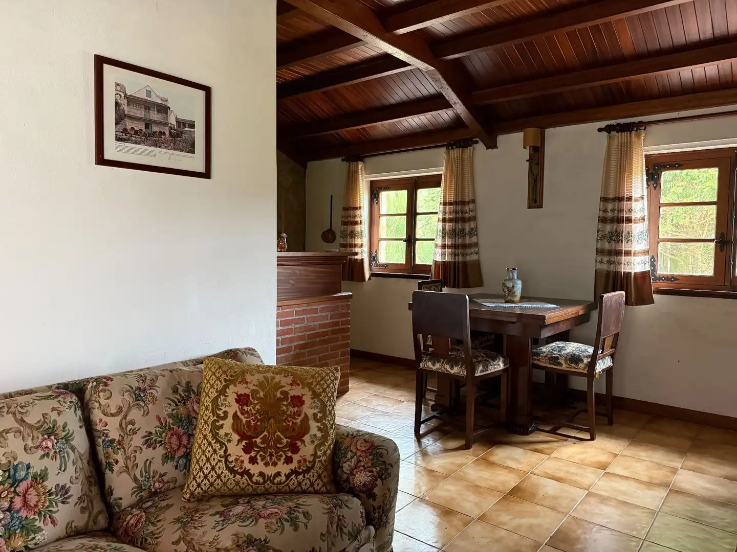 Sala de estar de Casa o chalet en venta en Muxía con Calefacción y Jardín privado