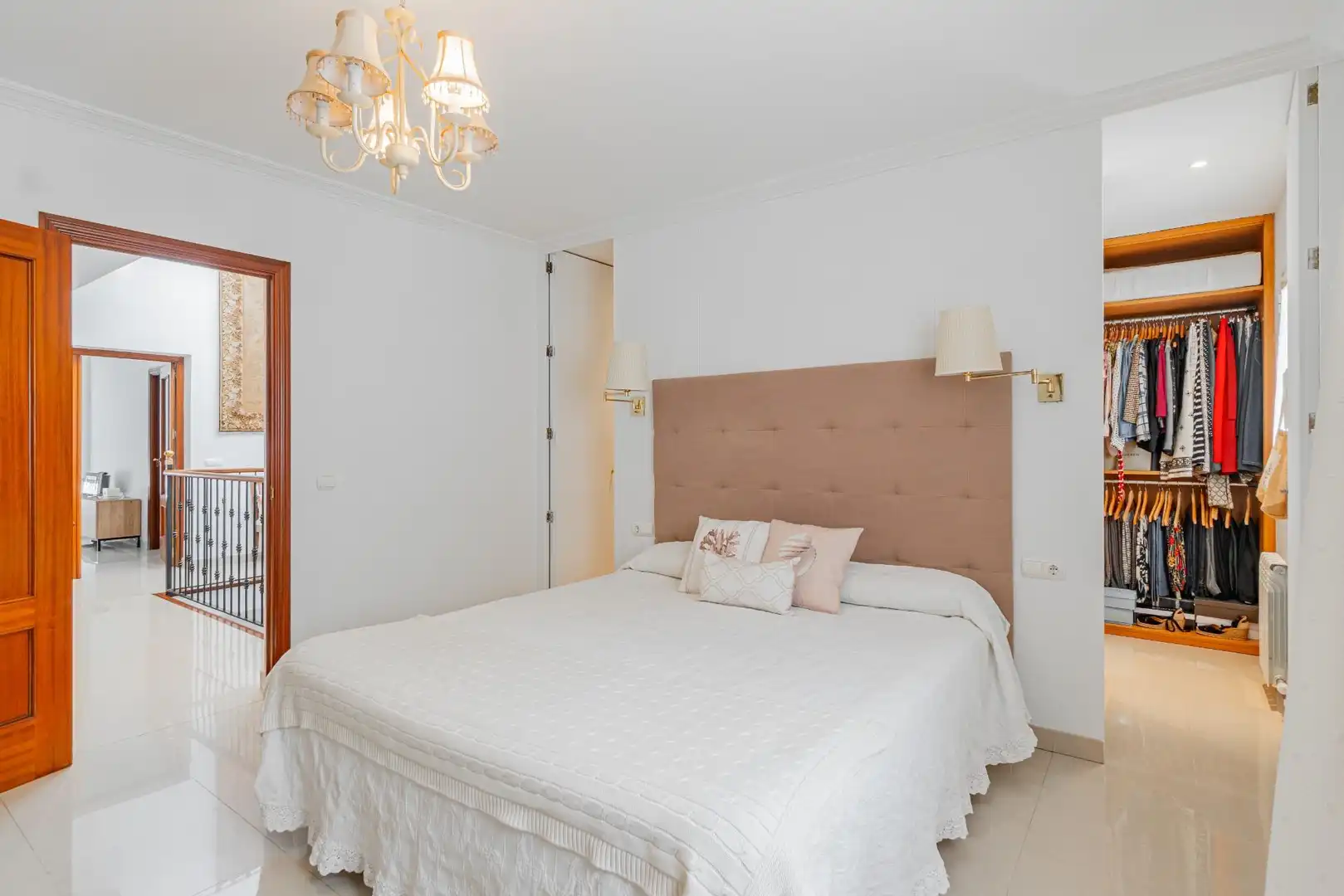Dormitori de Casa adosada en venda en  Palma de Mallorca amb Aire condicionat, Calefacció i Terrassa