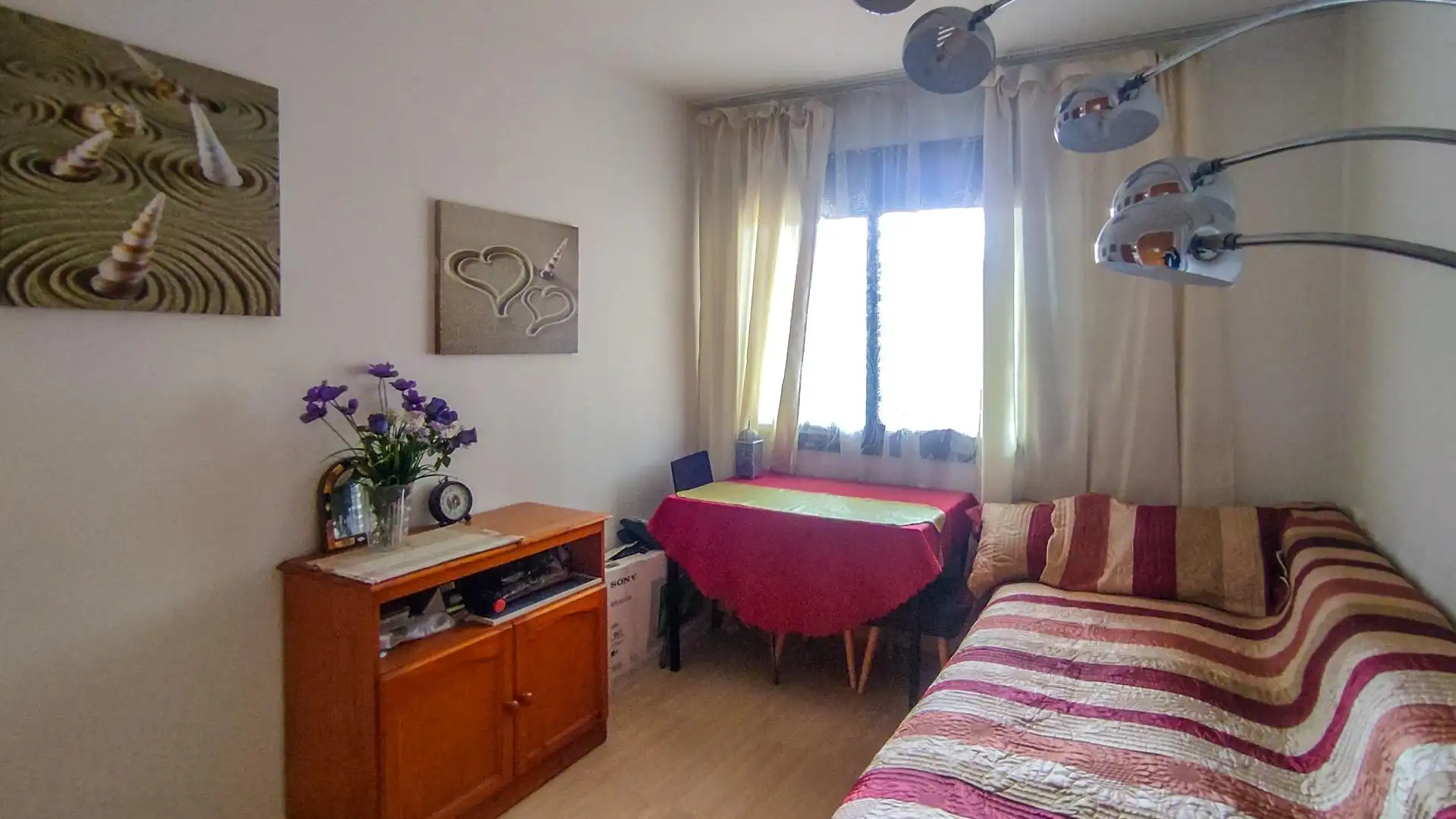 Dormitori de Apartament en venda en Villajoyosa / La Vila Joiosa amb Aire condicionat, Moblat i Piscina comunitària