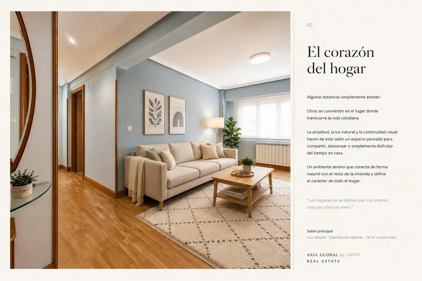 Sala de estar de Piso en venta en Hernani con Calefacción y Balcón