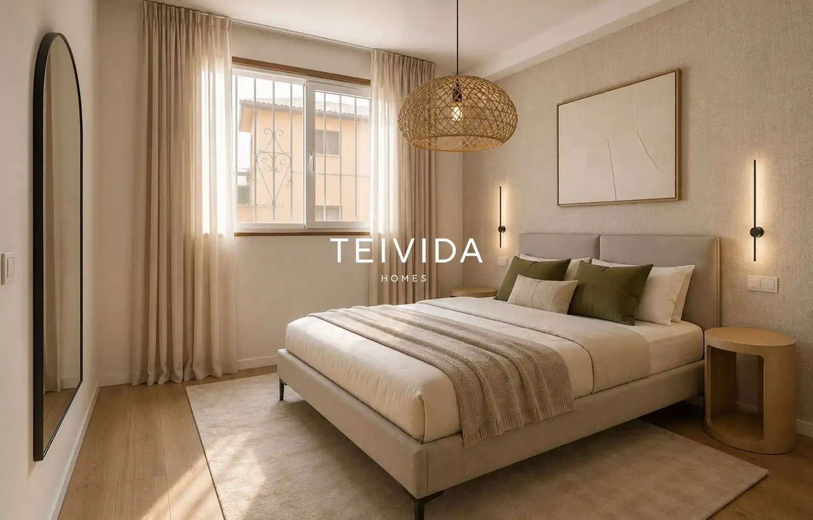 Bedroom of Flat for rent in Arona  with Swimming Pool, Furnished and Community pool