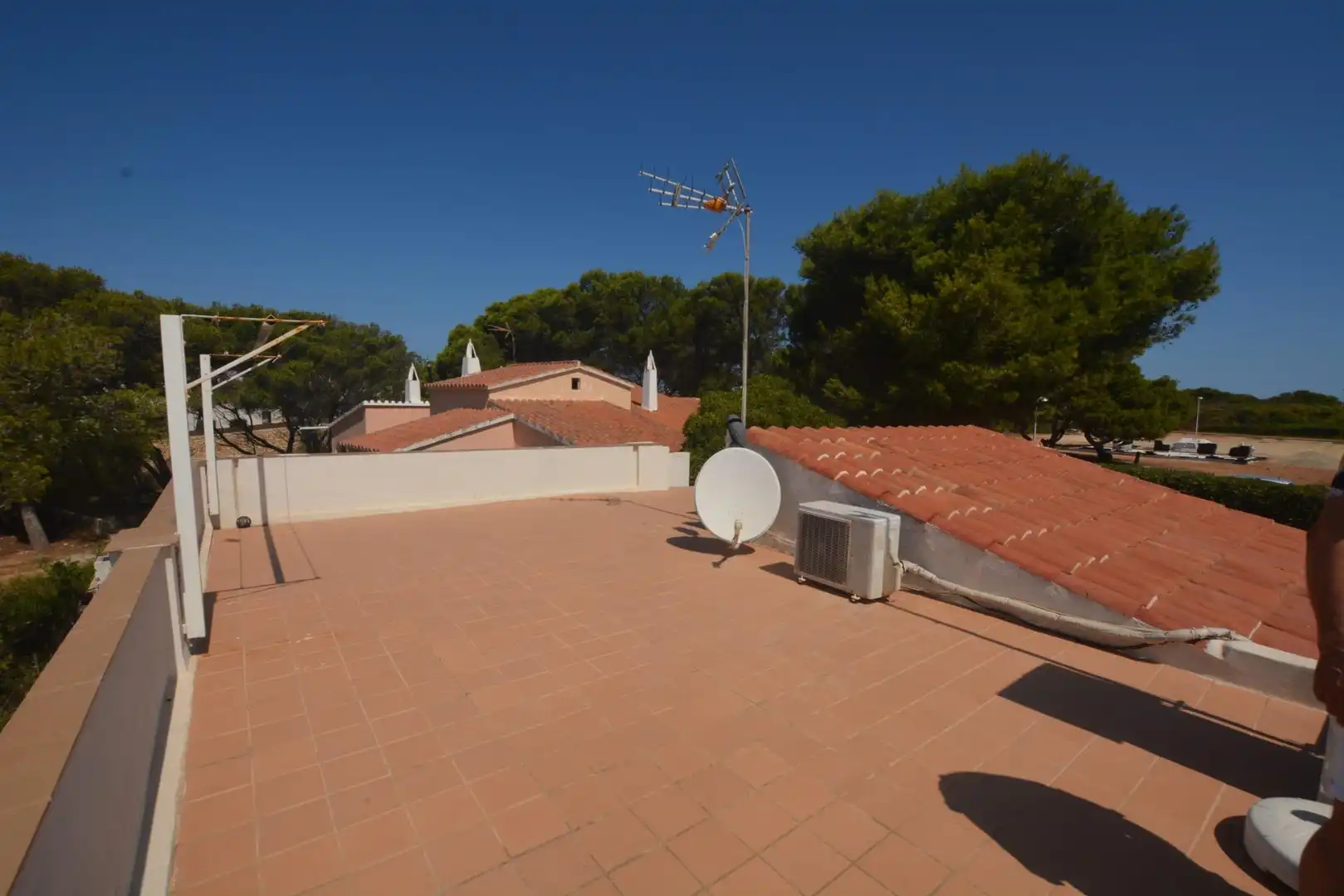 Terrassa de Casa o xalet en venda en Es Mercadal amb Aire condicionat, Jardí privat i Parquet