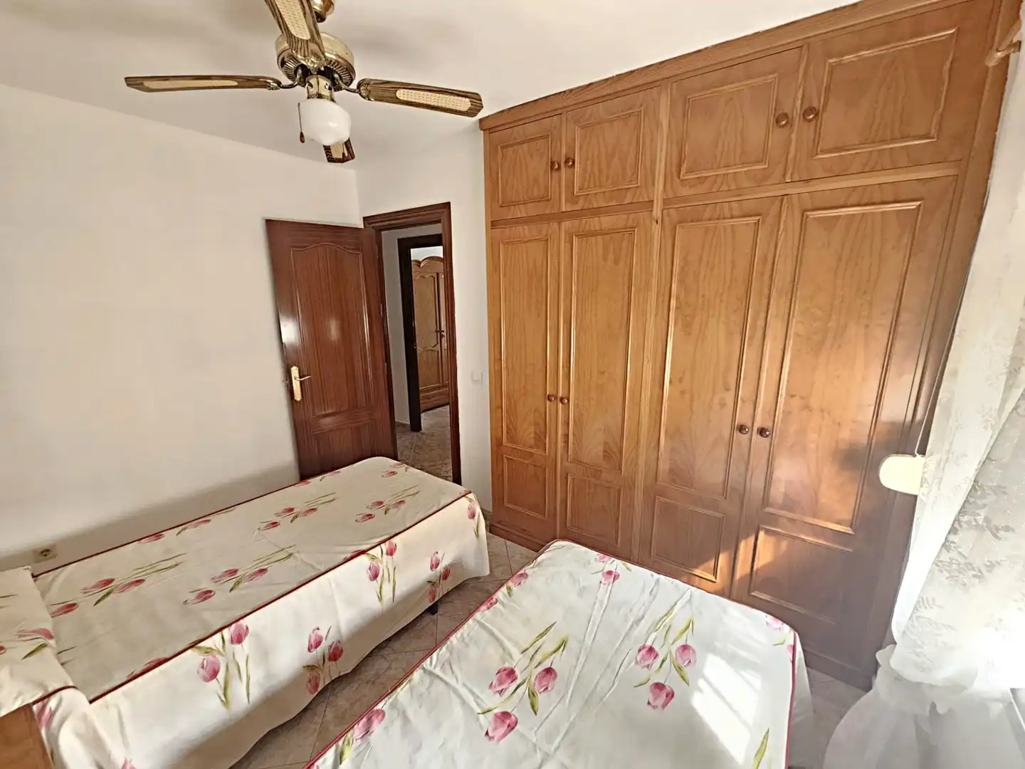 Bedroom of Flat for sale in Málaga  with Furnished