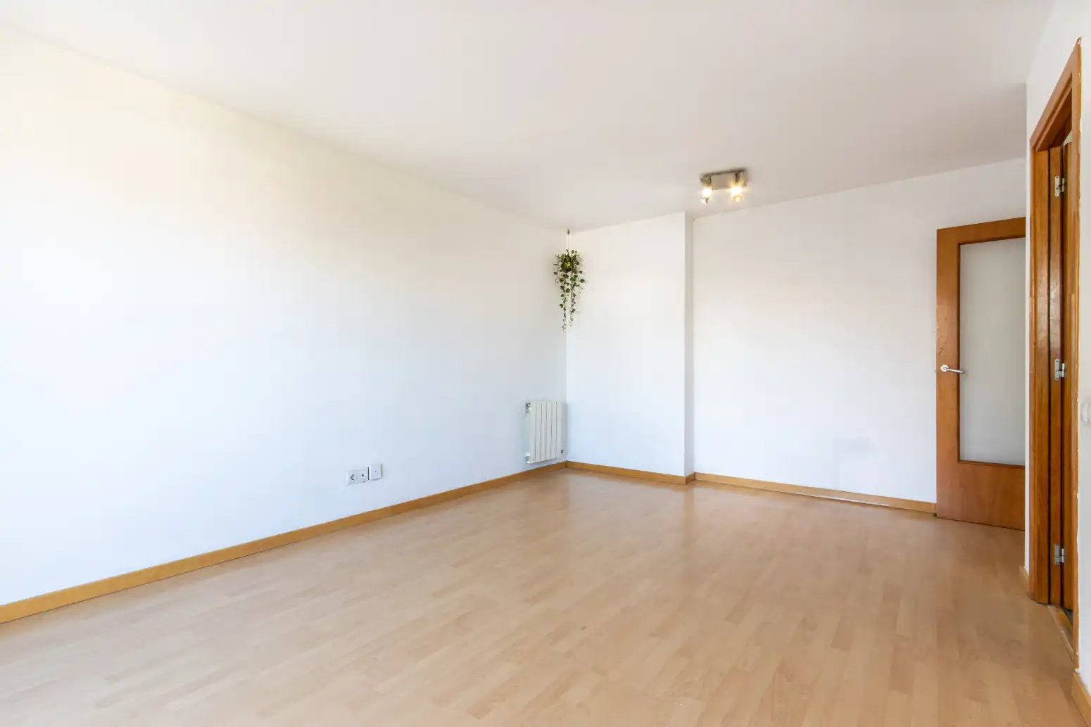 Sala de estar de Piso en venta en Terrassa con Calefacción, Parquet y Terraza