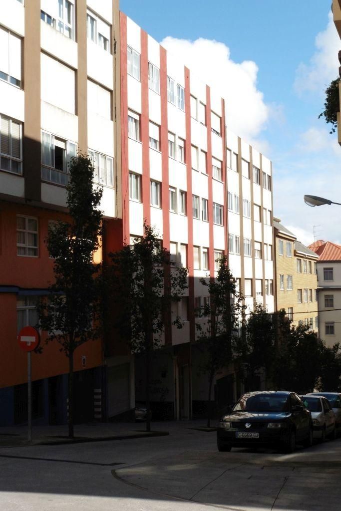 Vista exterior de Piso en venta en Ferrol