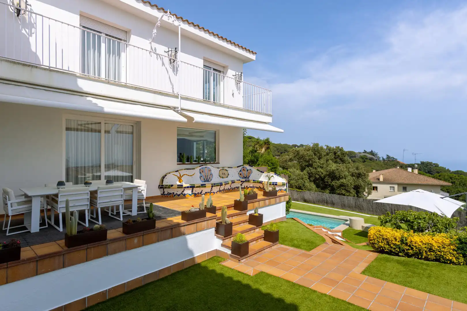 Jardín de Casa o chalet en venta en Mataró con Aire acondicionado, Calefacción y Terraza