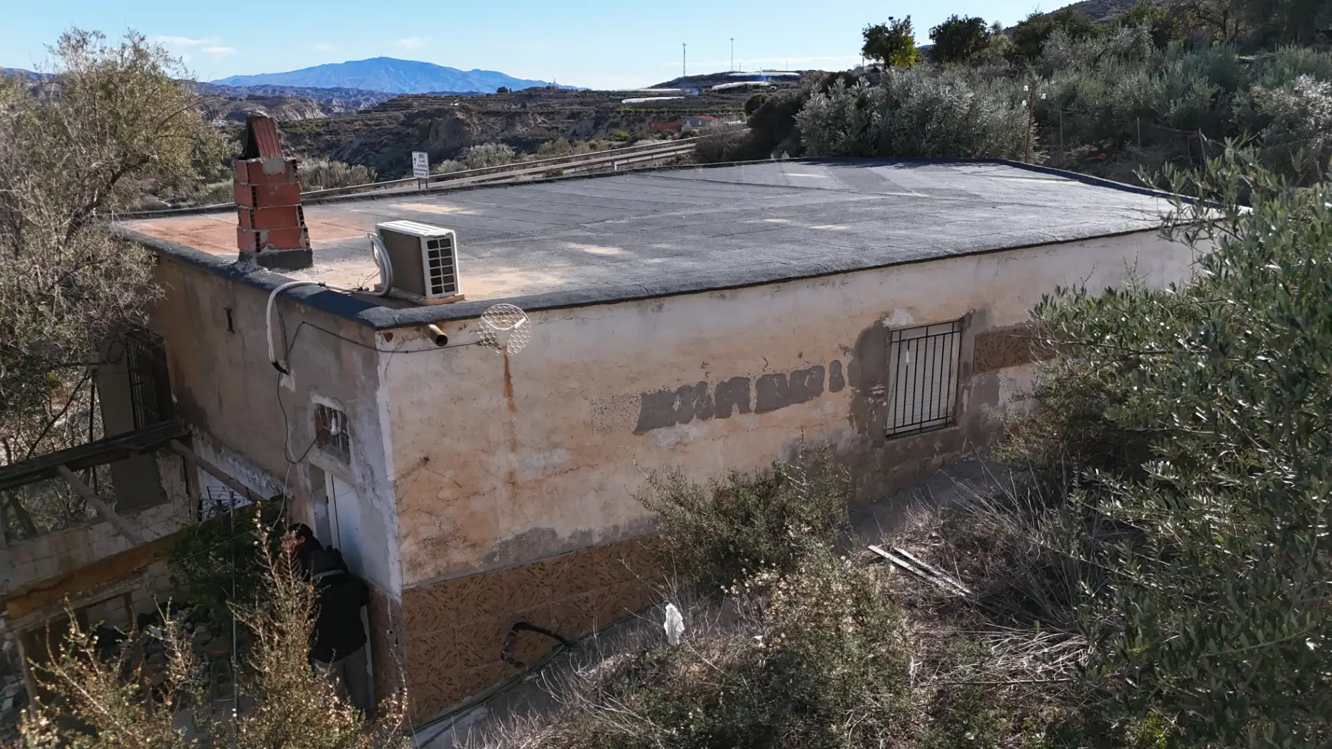 Vista exterior de Finca rústica en venda en Instinción amb Aire condicionat, Jardí privat i Traster