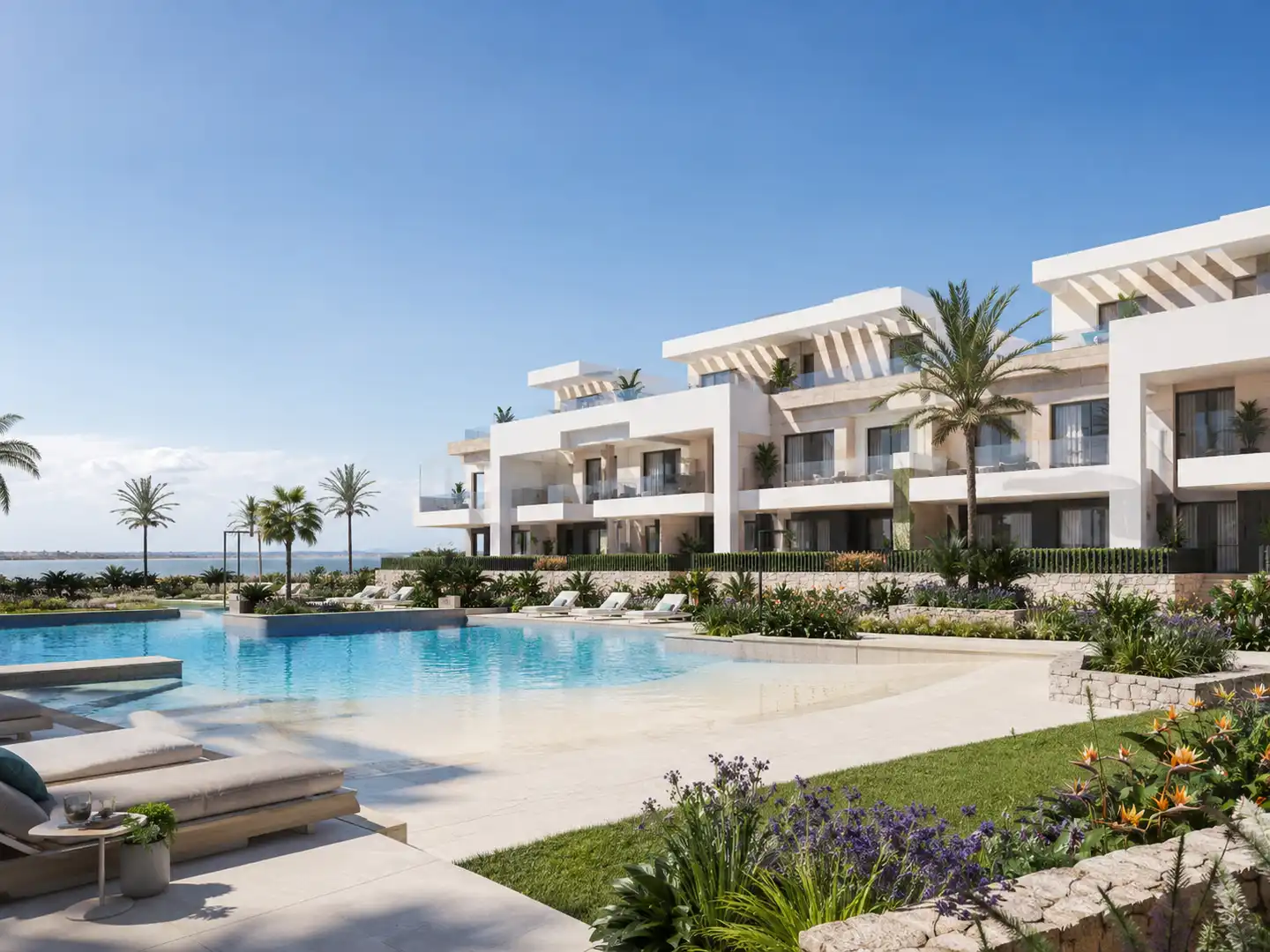 Neubau-Penthouse mit Pool zum Verkauf in Avenida el Ras Gran