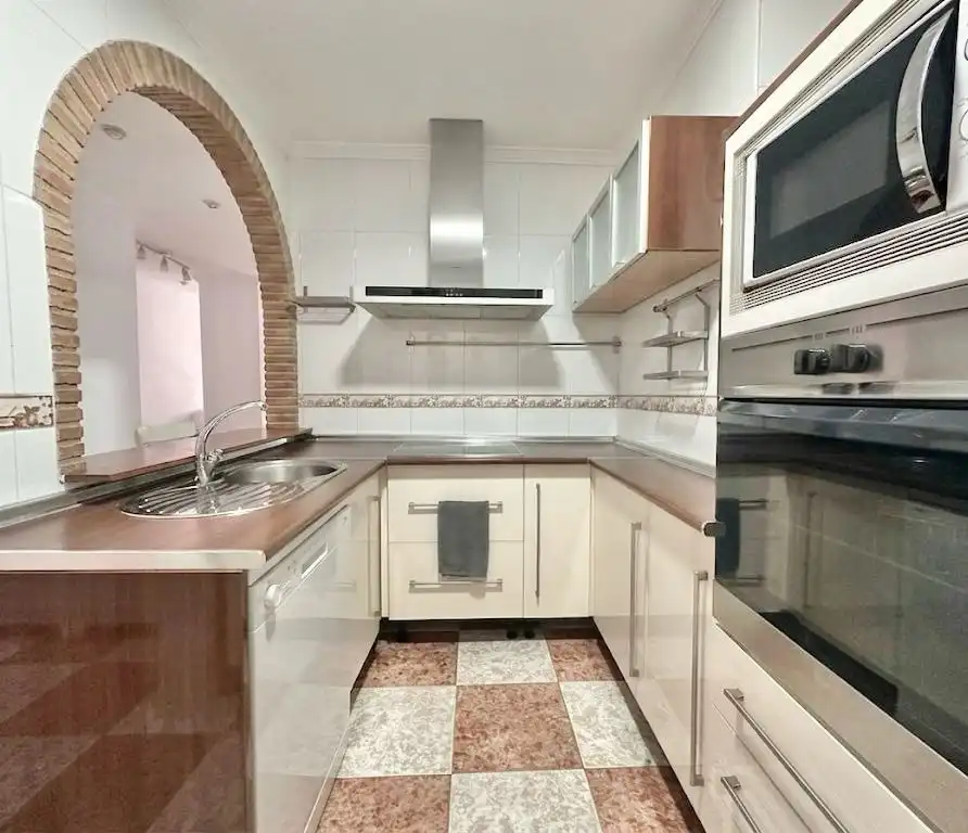 Küche von Wohnung zum Verkauf in Málaga mit Klimaanlage