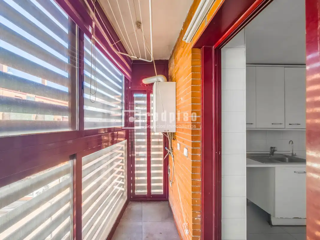 Balcony of Duplexes for sale in Alcorcón  with Heating, Private garden and Parquet flooring