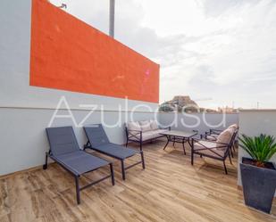 Terrace of Attic for sale in Alicante / Alacant  with Air Conditioner, Terrace and Alarm