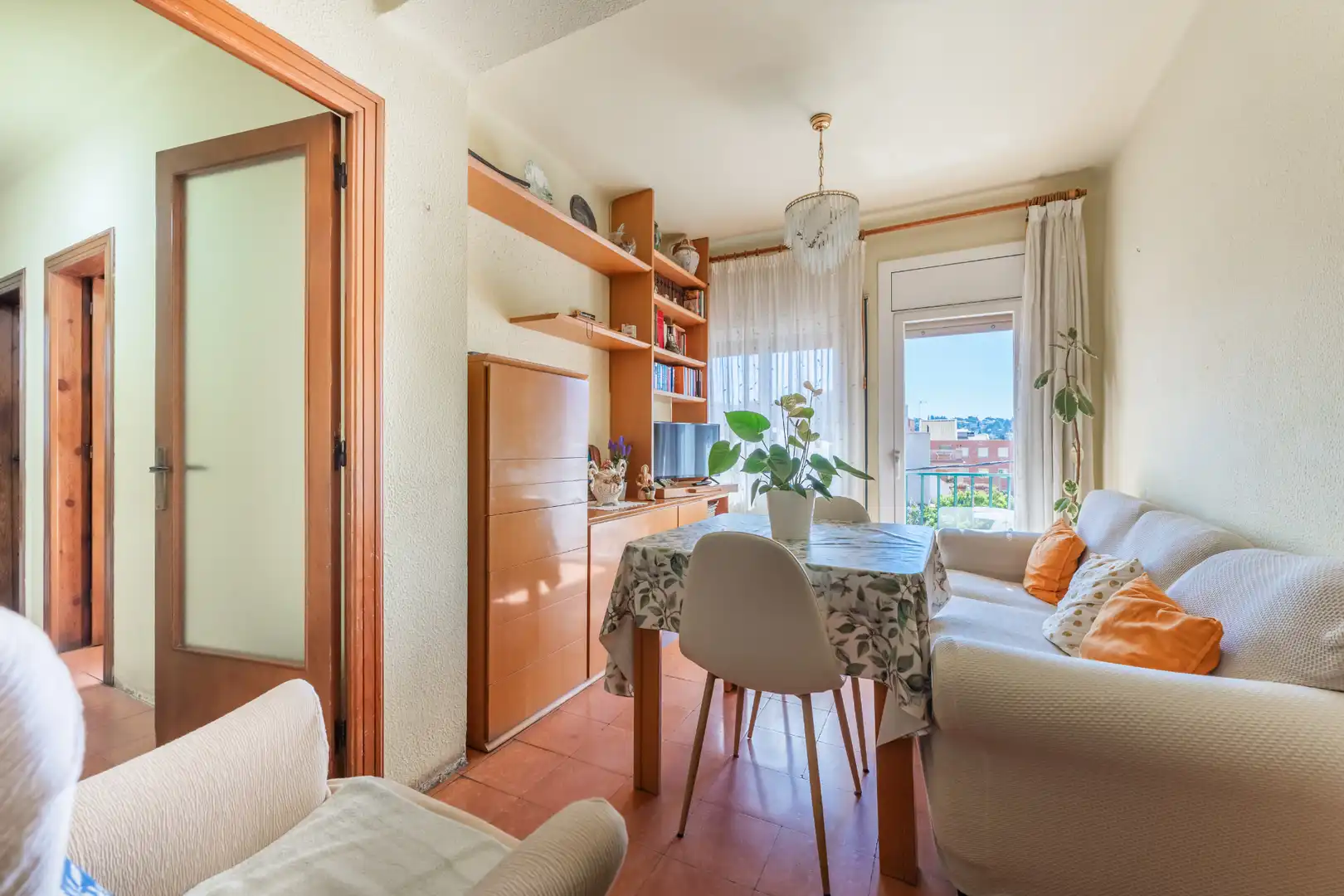 Terrasse von Wohnung zum Verkauf in La Garriga mit Ofen und Balkon