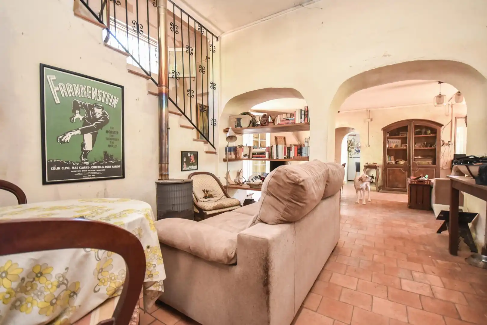 Sala de estar de Finca rústica en venta en Puigpunyent con Trastero