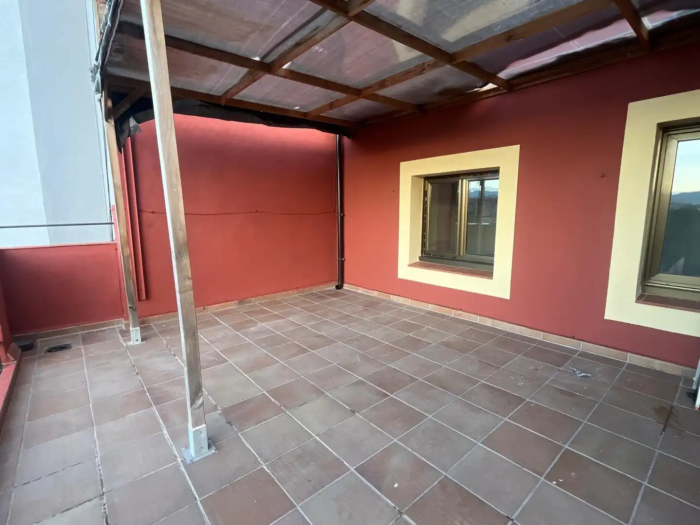 Terraza de Piso de alquiler en Girona con Terraza