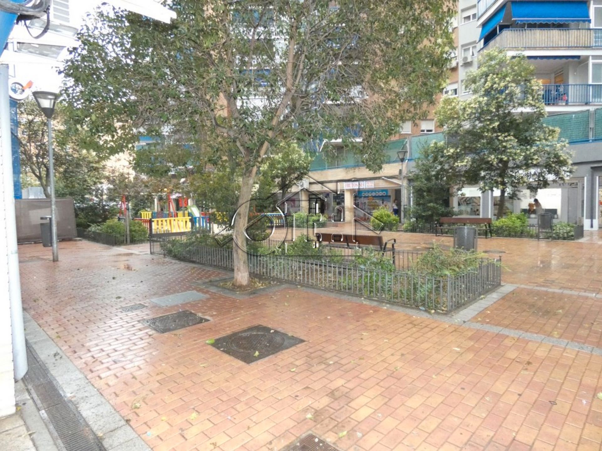 Exterior view of Flat for sale in Fuenlabrada  with Private garden, Parquet flooring and Terrace