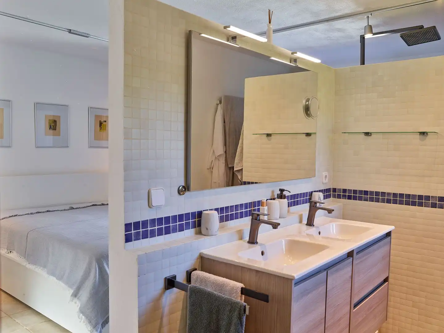 Bathroom of Houses for sale in Sant Josep de sa Talaia  with Air Conditioner, Heating and Private garden