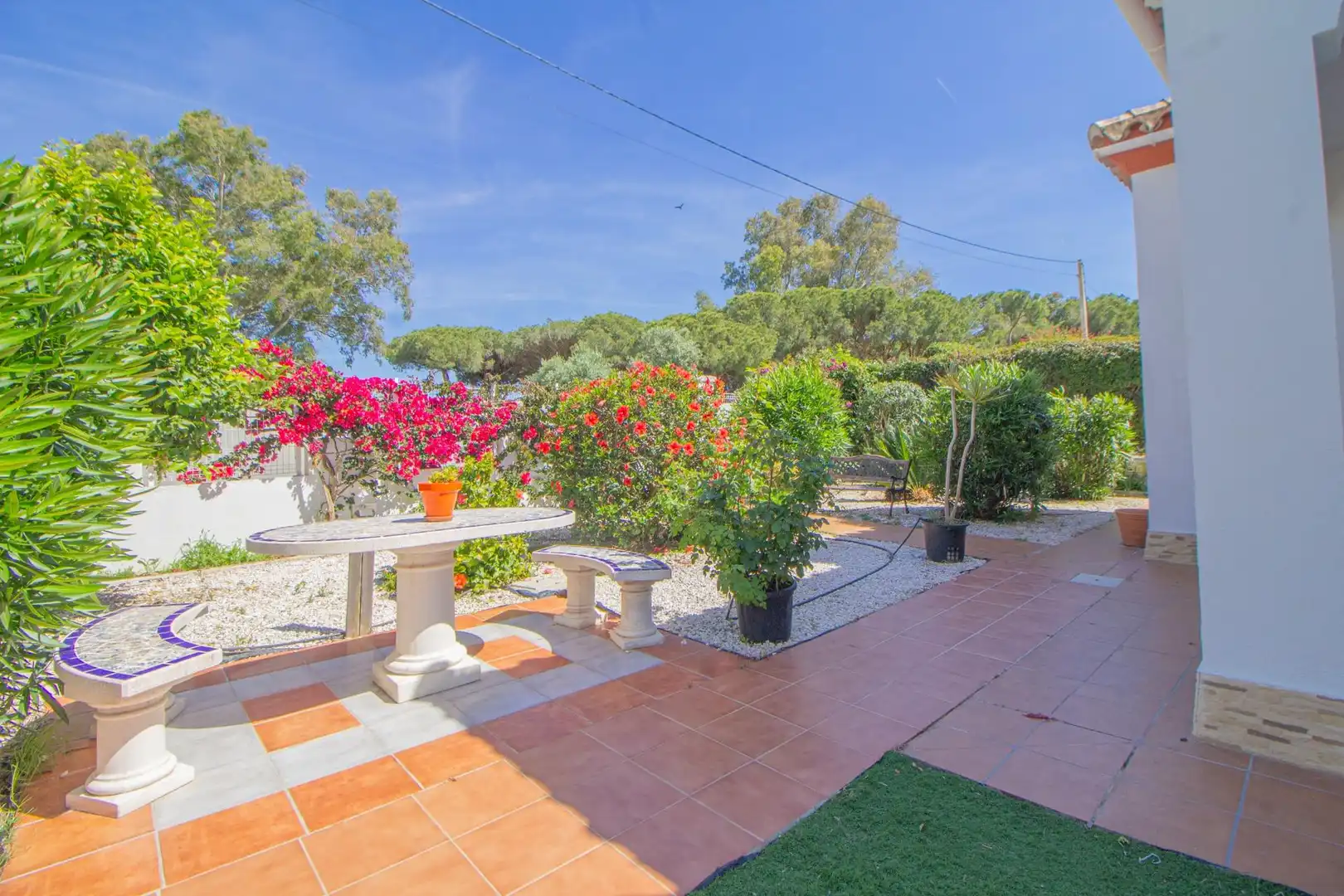 Garden of Houses for sale in Chiclana de la Frontera