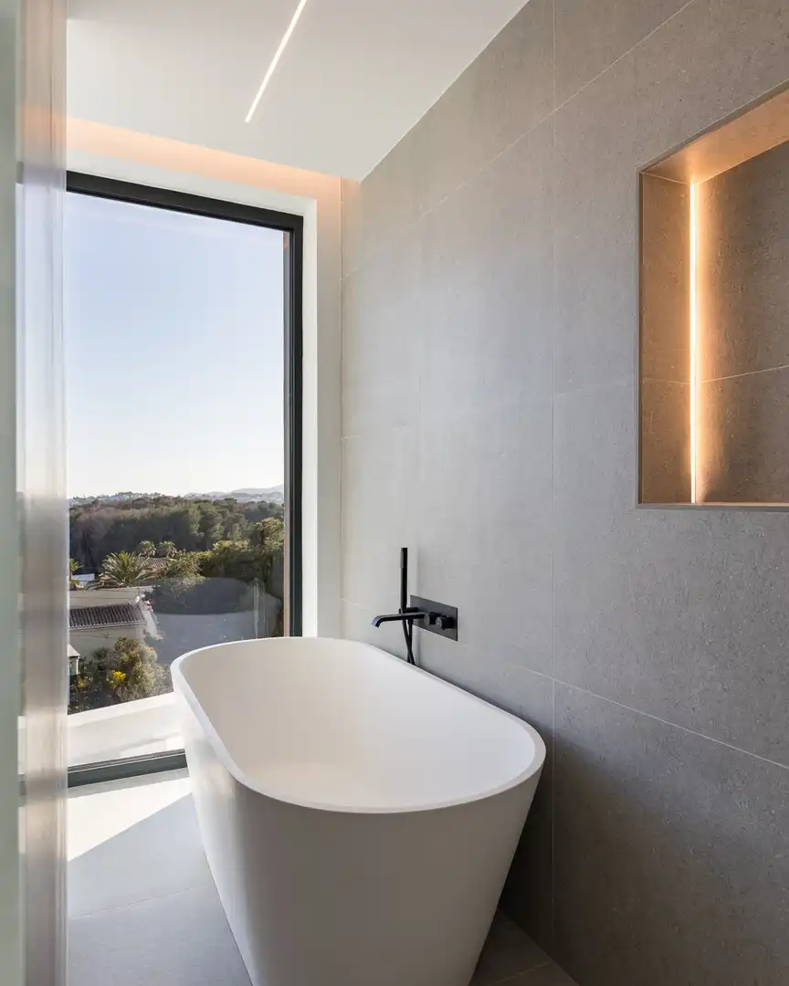 Bathroom of Houses for sale in Jávea / Xàbia  with Air Conditioner
