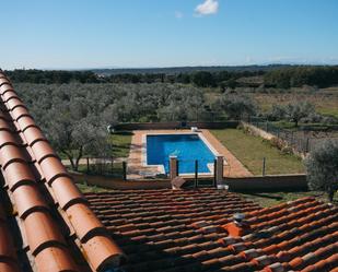 Swimming pool of Country house for sale in Garriguella  with Heating, Private garden and Terrace