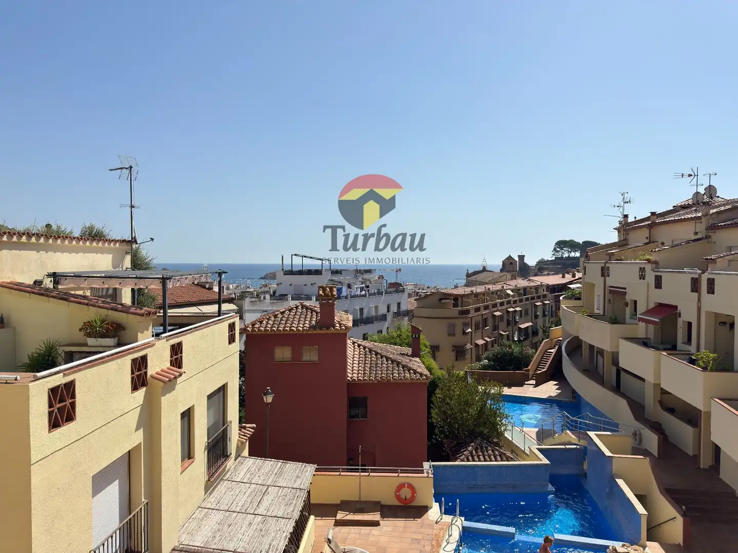 Außenansicht von Haus oder Chalet zum Verkauf in Tossa de Mar mit Klimaanlage, Heizung und Terrasse