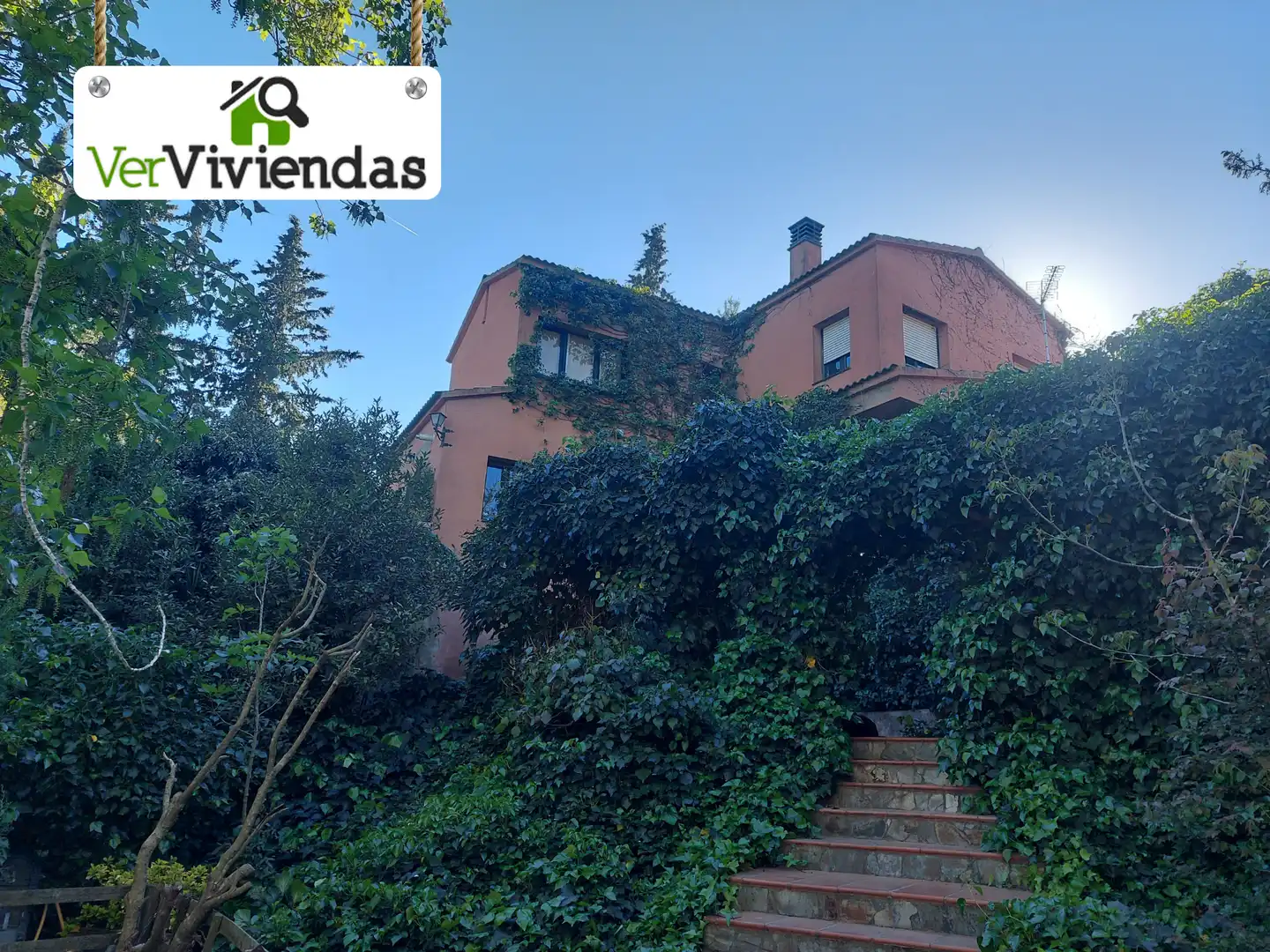 Jardín de Casa o chalet en venta en Vallirana con Calefacción, Jardín privado y Terraza