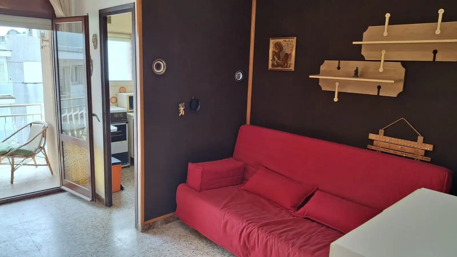 Sala d'estar de Apartament en venda en El Vendrell amb Terrassa i Traster