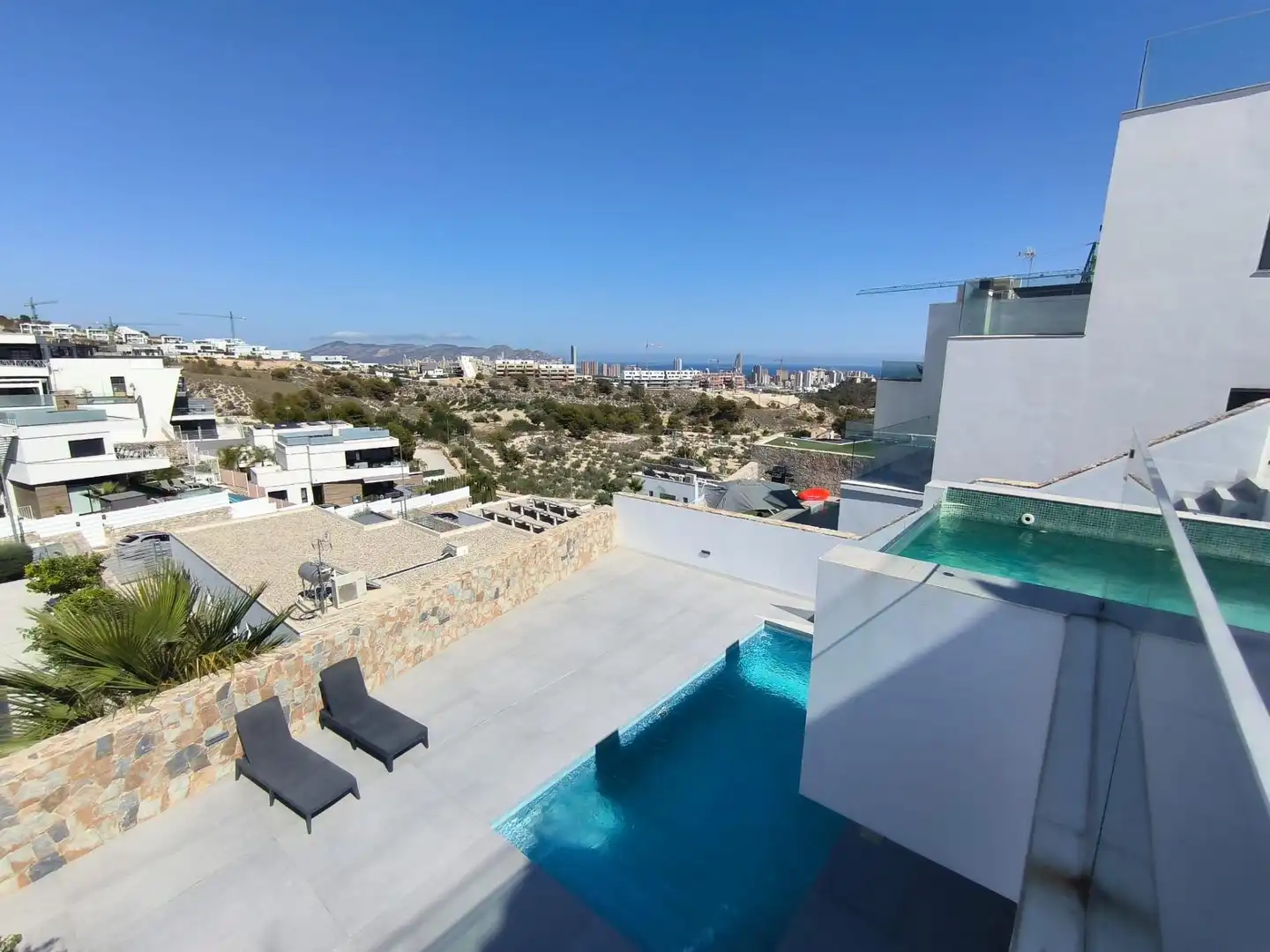 Villa mit Terrasse zum Verkauf in Balcón de Finestrat - Terra Marina, imagen 64