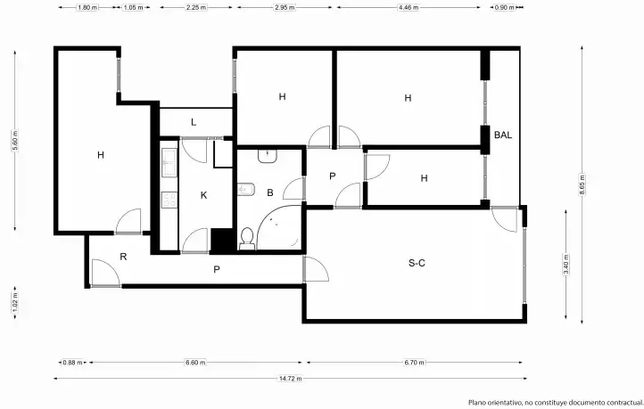 Flat for sale in Barberà del Vallès