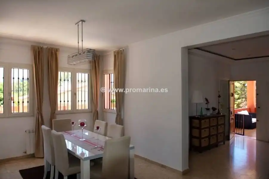 Dining room of Houses for sale in Dénia  with Air Conditioner, Heating and Private garden