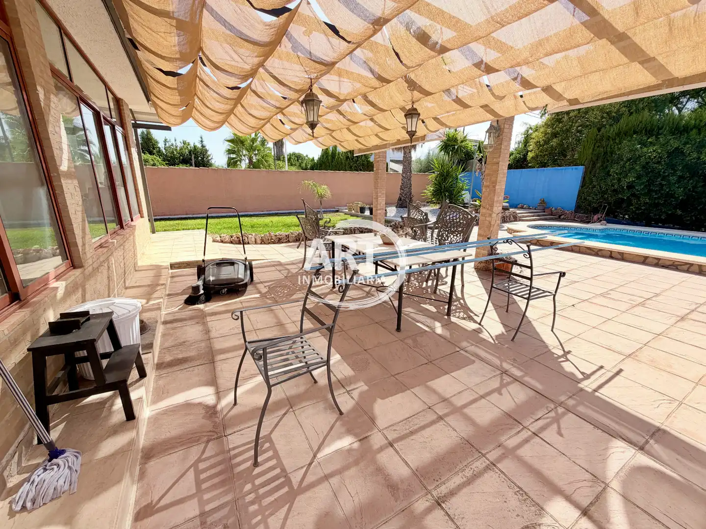 Terrace of Houses for sale in Riba-roja de Túria  with Air Conditioner, Heating and Private garden