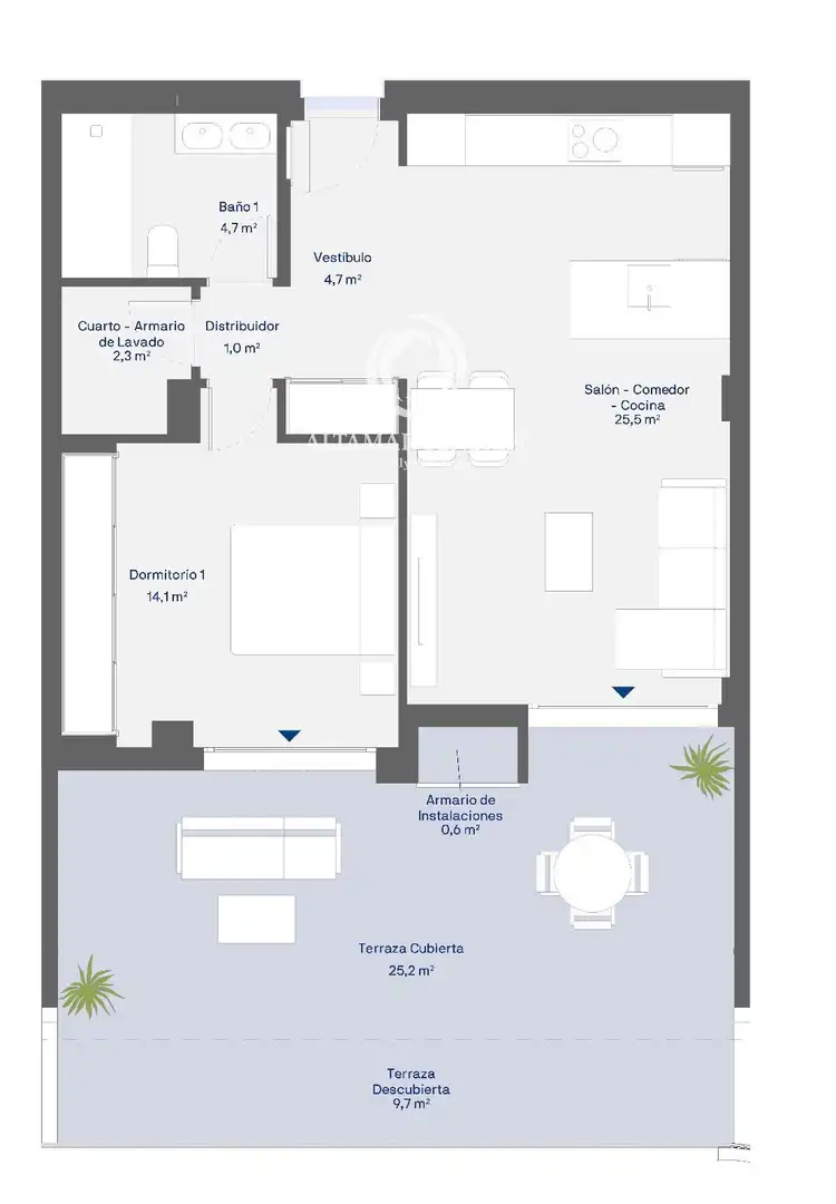 Apartment with pool for sale in Callao Salvaje - Playa Paraíso, imagen 15