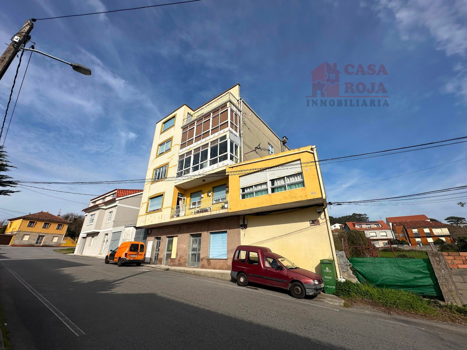 Exterior view of Flat for sale in Cangas   with Heating, Terrace and Furnished