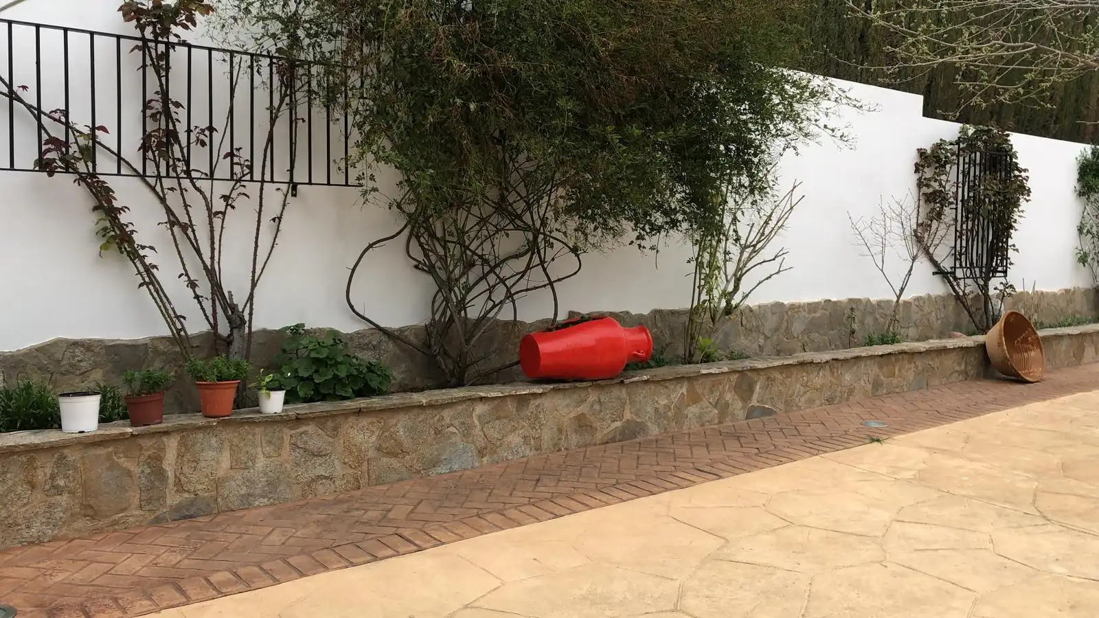 Garden of Houses for sale in Jaén  with Air Conditioner and Furnished