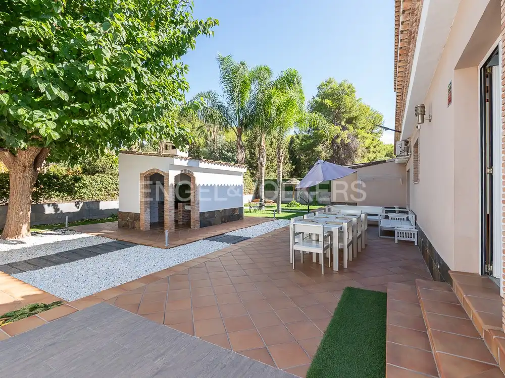 Terrace of Houses for rent in Bétera  with Air Conditioner, Heating and Private garden