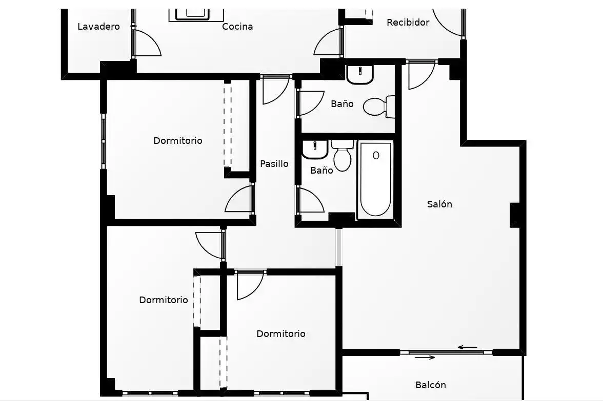 Piso con ascensor en venta en Carabanchel, imagen 15