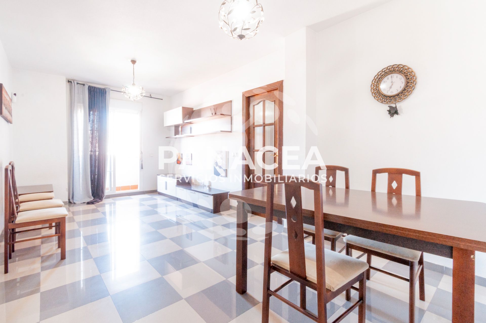 Dining room of Flat for sale in Roquetas de Mar  with Swimming Pool, Furnished and Washing machine