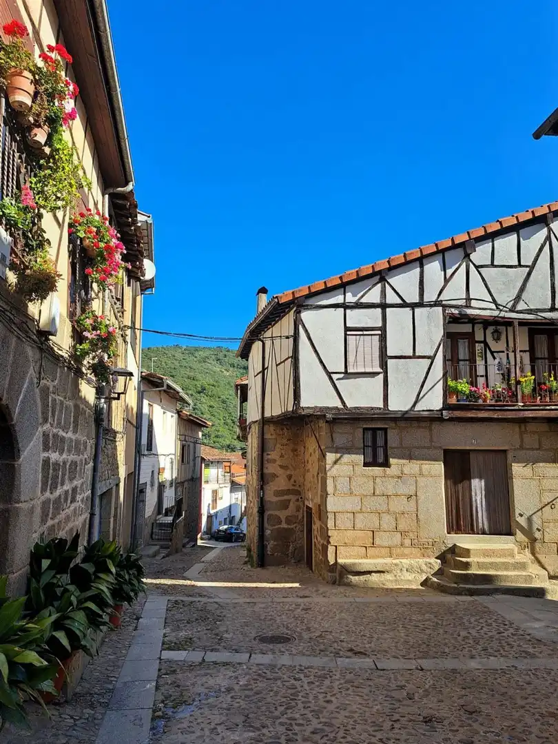 Vista exterior de Casa o chalet en venta en San Esteban de la Sierra