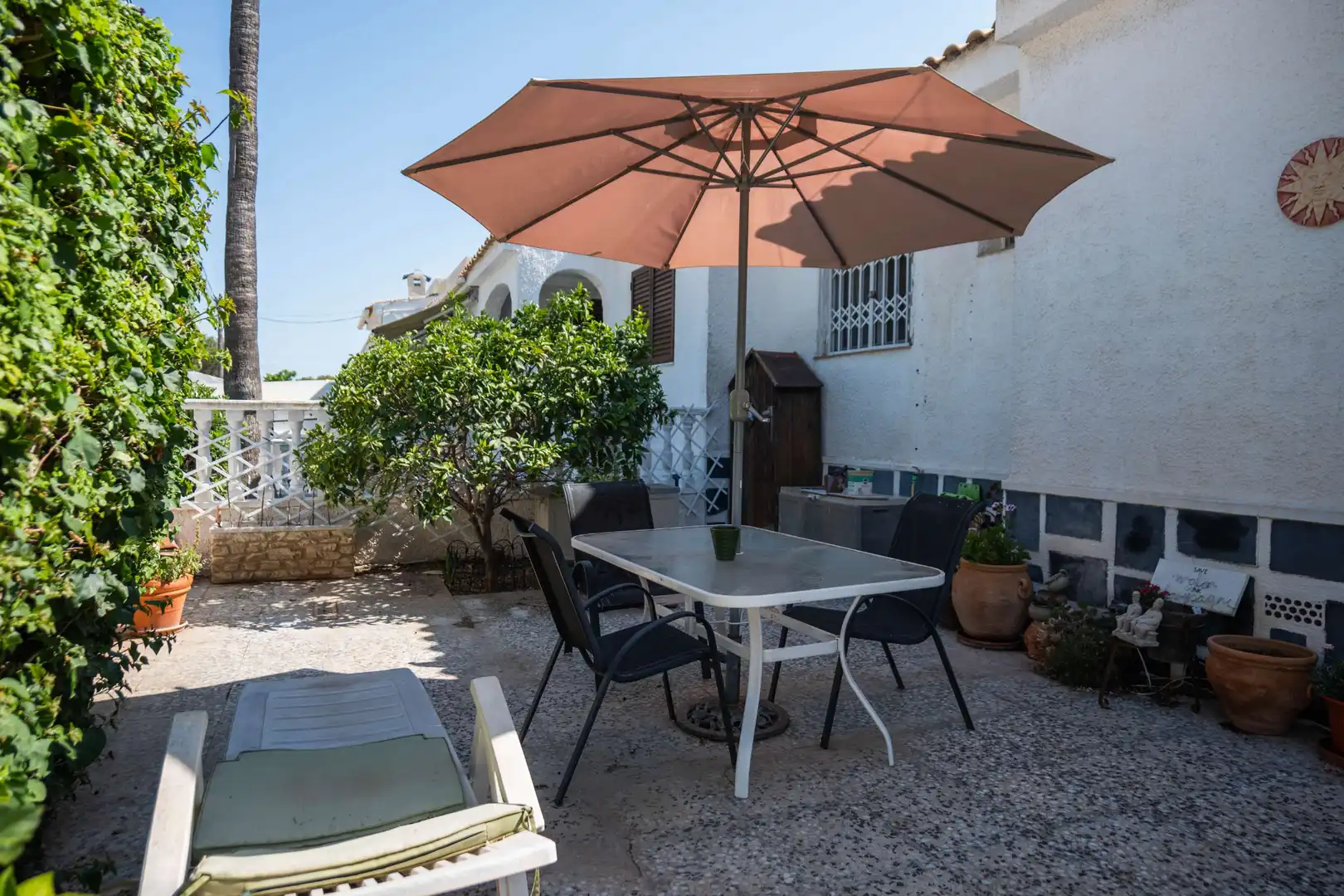 Terraza de Casa adosada en venta en Pilar de la Horadada con Aire acondicionado, Jardín privado y Terraza