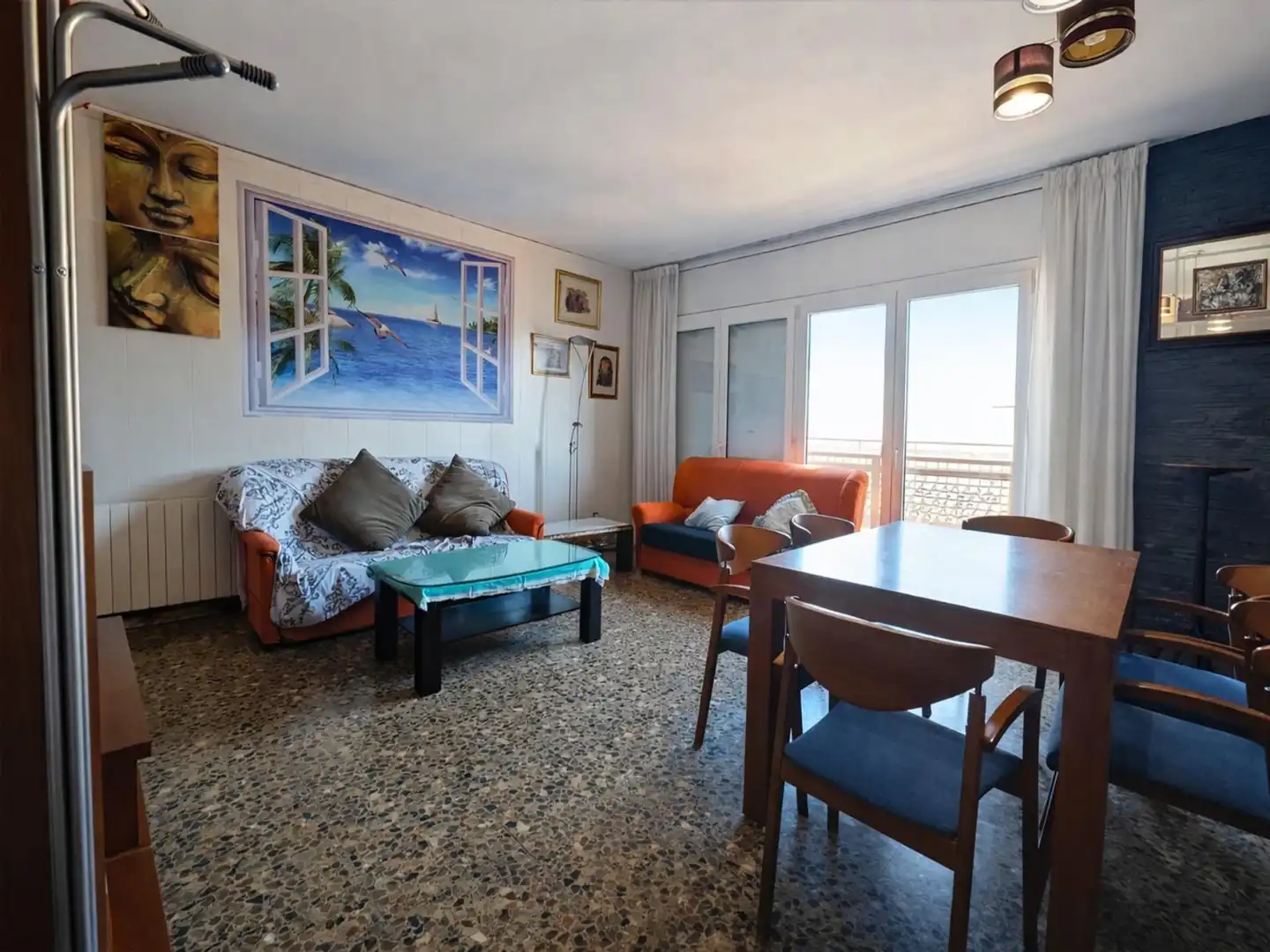Sala d'estar de Pis en venda en Lloret de Mar amb Aire condicionat, Calefacció i Traster