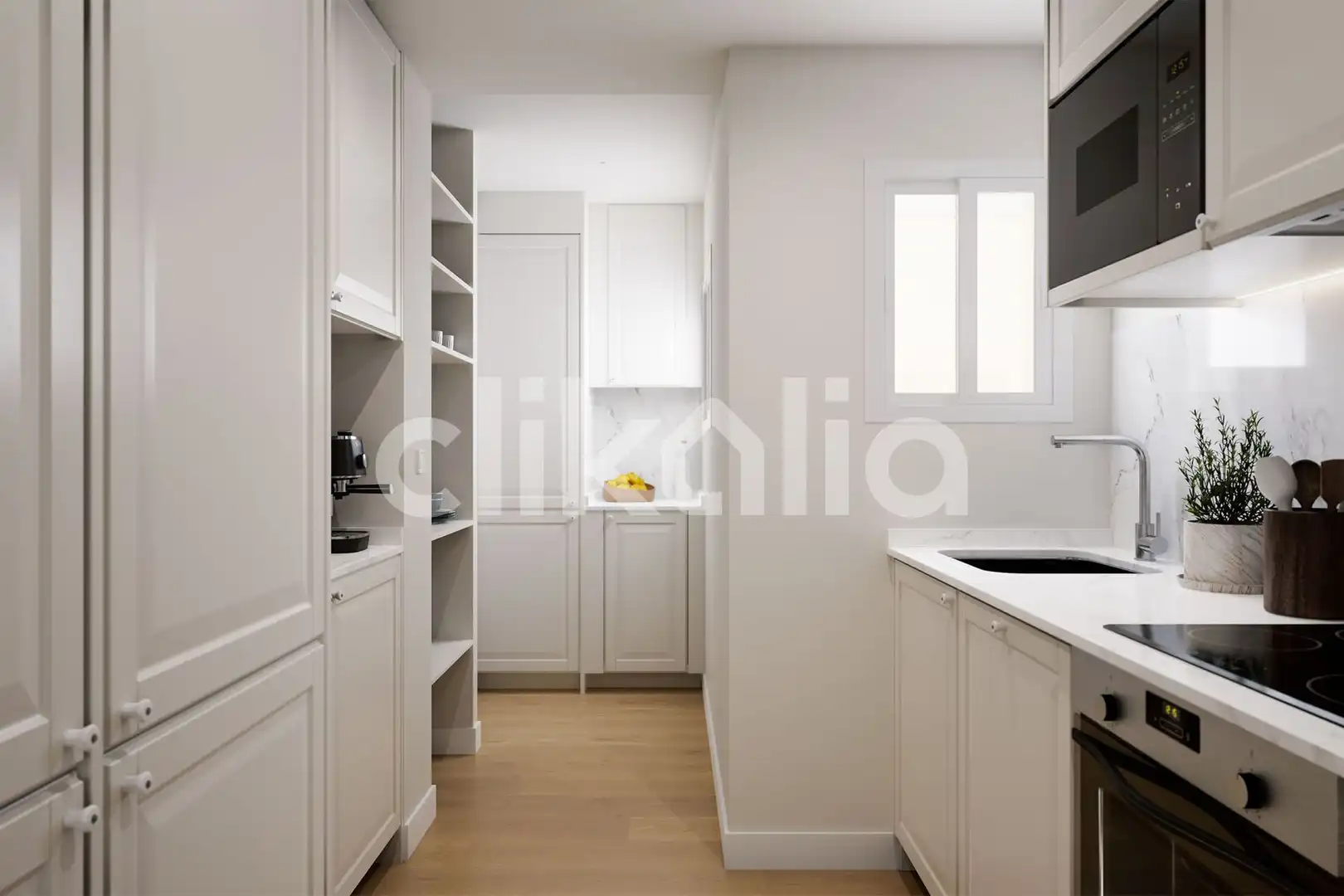 Cocina de Piso en venta en Madrid con Aire acondicionado, Calefacción y Jardín privado