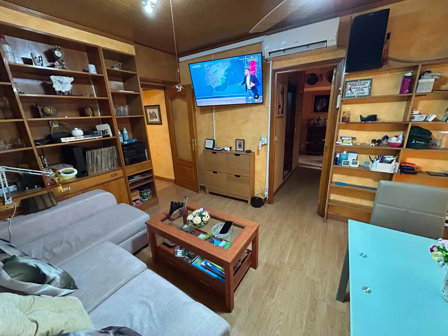 Sala d'estar de Pis en venda en Mejorada del Campo amb Aire condicionat i Forn