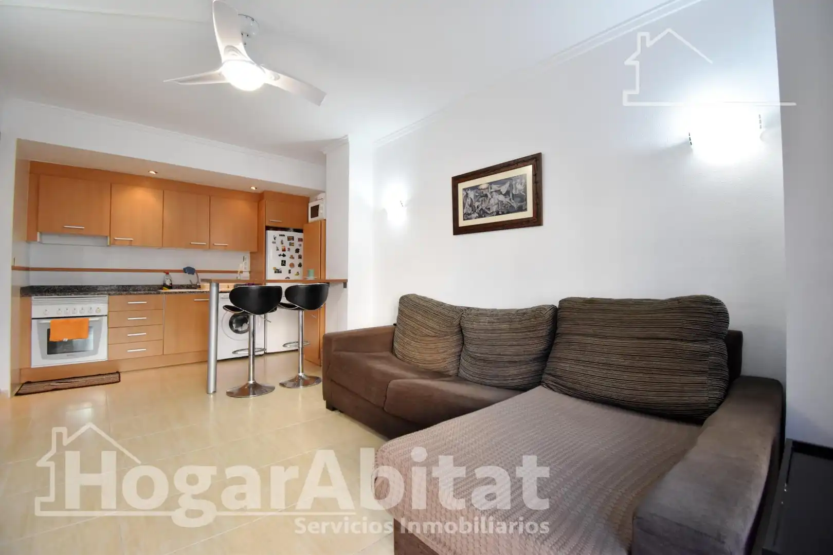 Sala de estar de Piso en venta en Daimús, Valencia