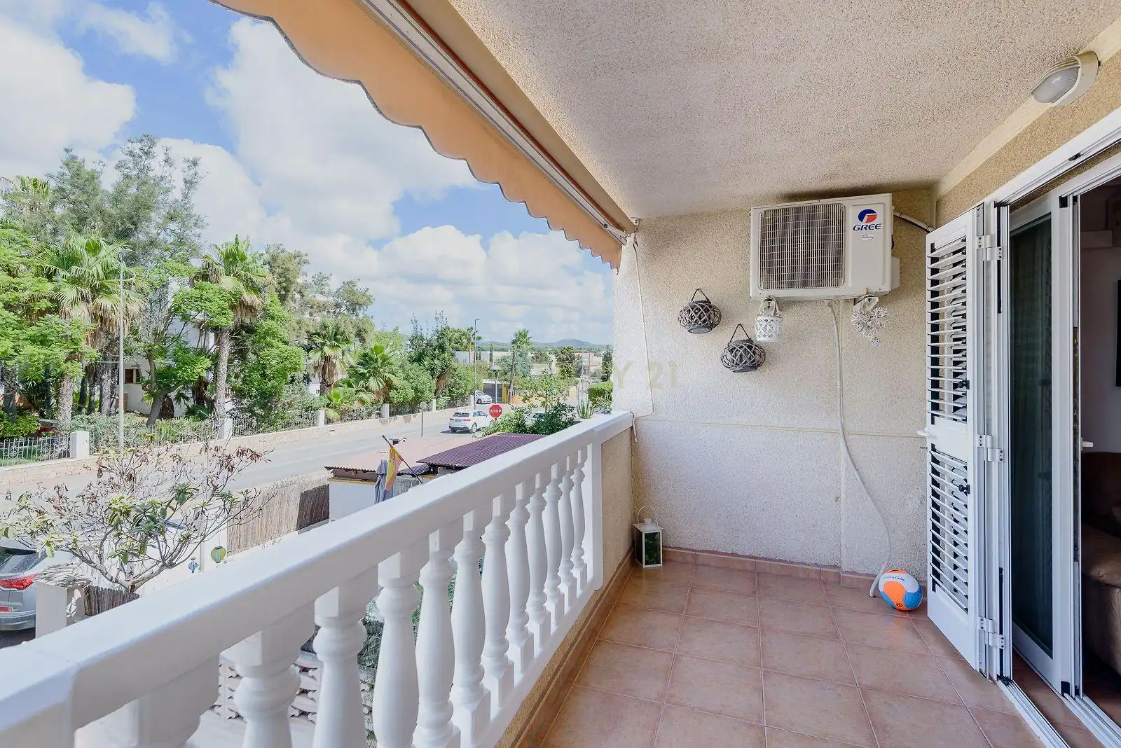 Balcony of Flat for sale in Santa Eulària des Riu  with Air Conditioner and Balcony