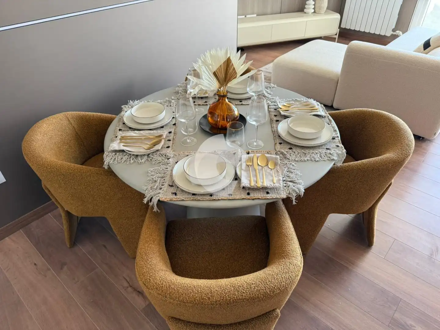 Dining room of Flat for sale in Ourense Capital   with Heating and Terrace
