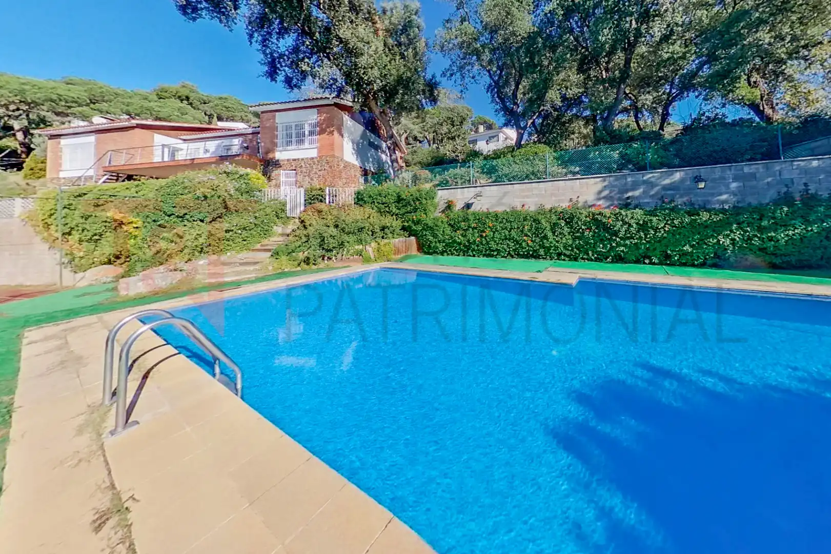 Piscina de Casa o xalet en venda en Vallromanes amb Calefacció, Jardí privat i Terrassa