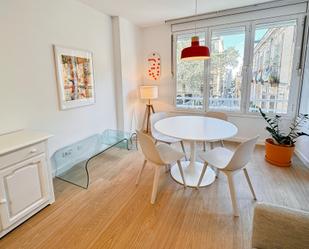 Dining room of Flat to rent in  Barcelona Capital  with Air Conditioner