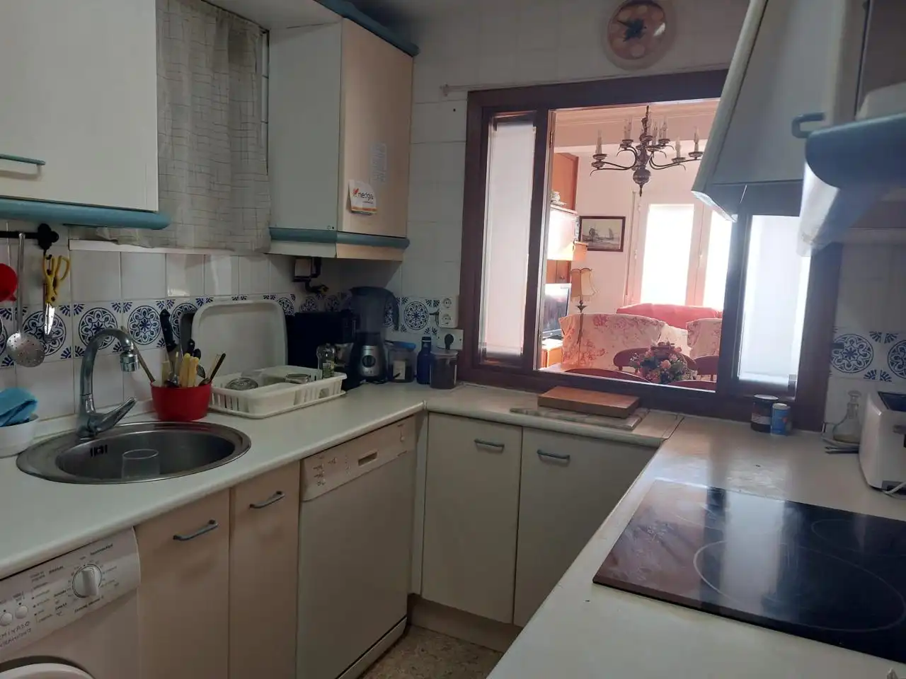 Cocina de Piso de alquiler en Cádiz con Balcón