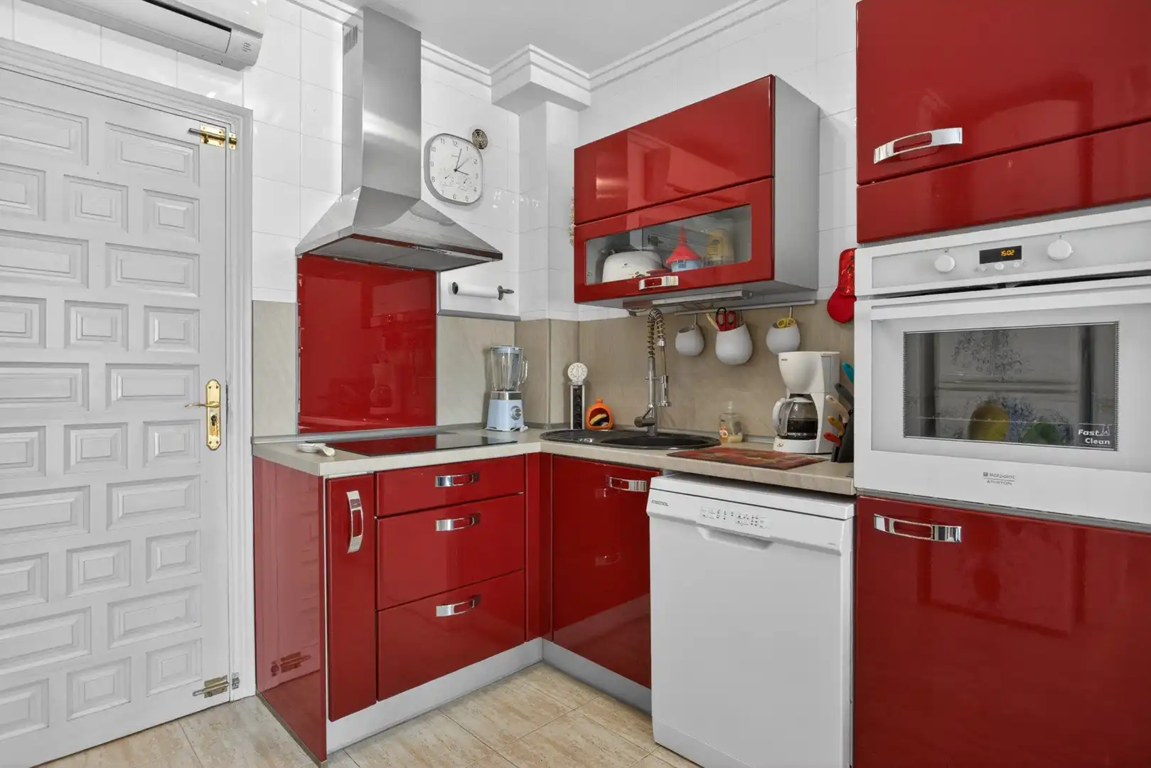 Cocina de Apartamento en venta en Orihuela con Amueblado y Lavadora